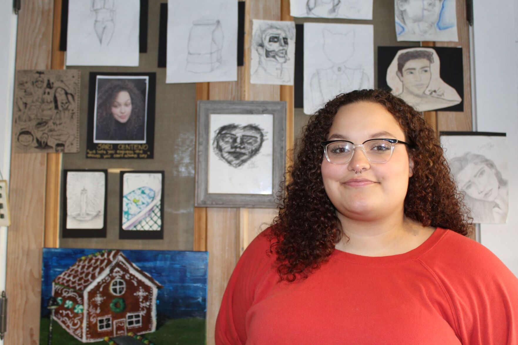 Lancaster student has first gallery show in Gorham